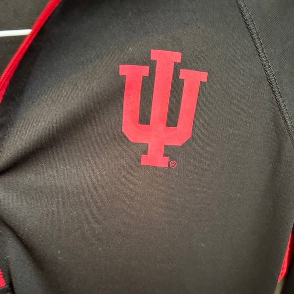 Indiana University Hoosiers Women’s Fitted Quarter Zip IU Hoosiers Women’s Large - Picture 3 of 4